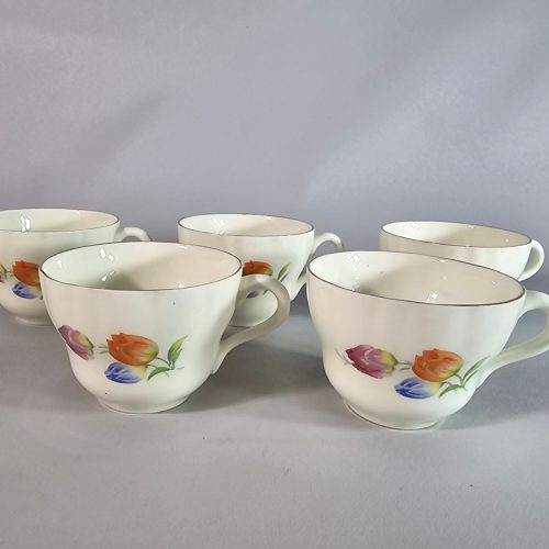Kaffekoppar, 5 stycken, "1191", porslin, Gustavsberg