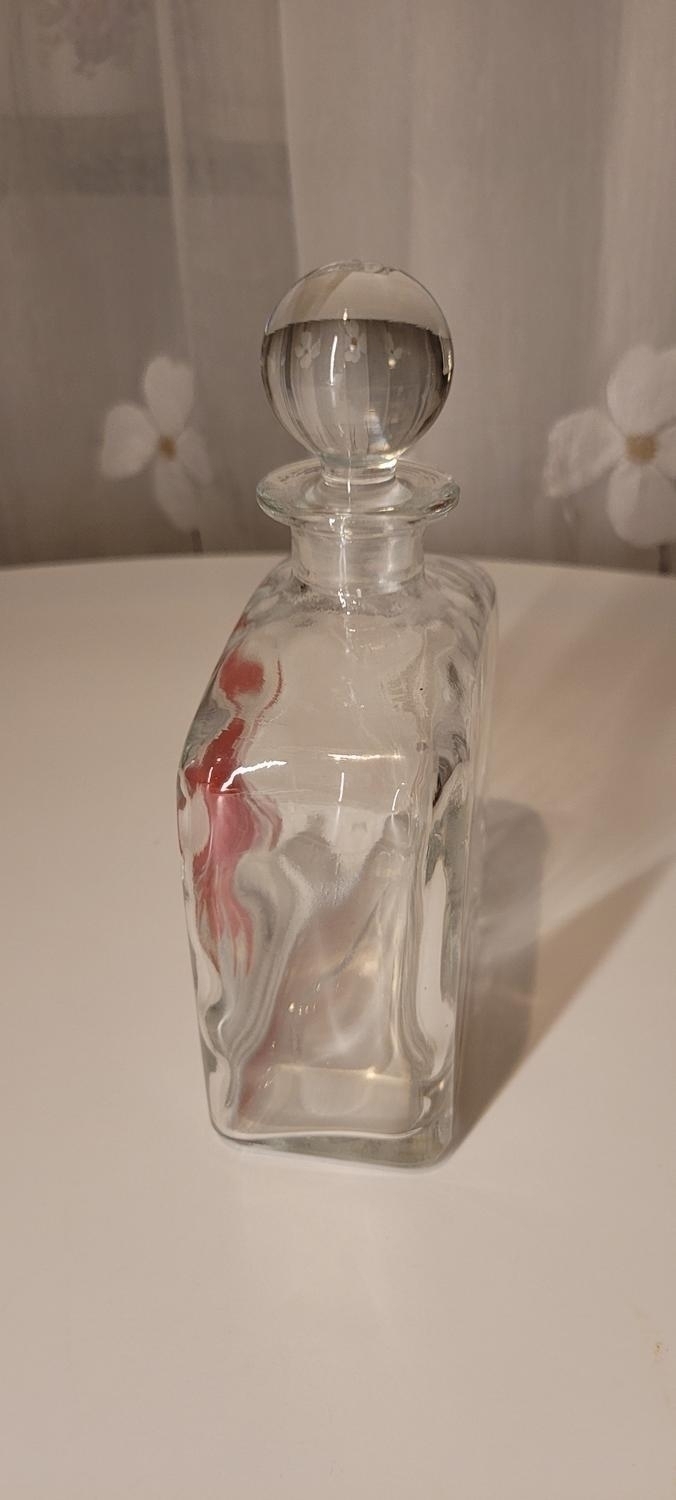 Karaff med rosett "handmade quality"