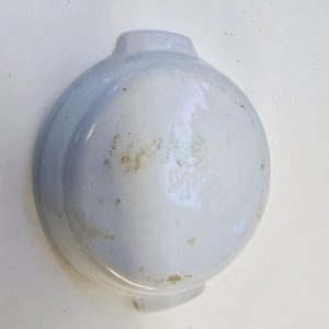 Upsala Ekeby Gefle 'Blått Band' Ugnsform – Design av Arthur Percy