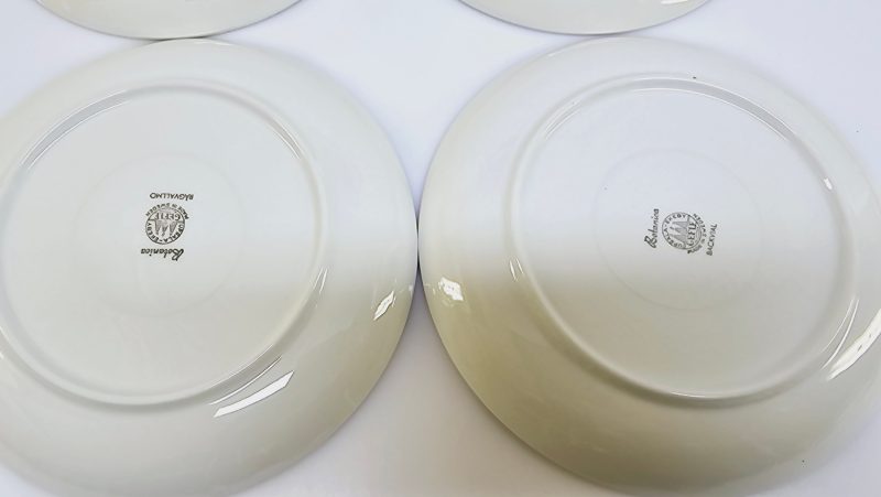 Elegant samling tallrikar – Gefle och Upsala-Ekeby