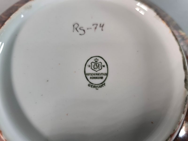Elegant Skål i Lysterglasyr – Hutschenreuther, Tyskland