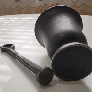 Mortel, troligen järn, 14cm