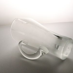 KARAFF, glas, troligen Bengt Orup, Johansfors