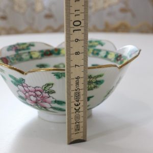Handmålad Skål, Kina, qianlong-stil