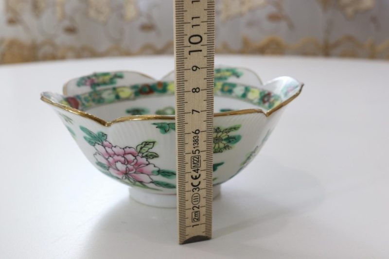Handmålad Skål, Kina, qianlong-stil
