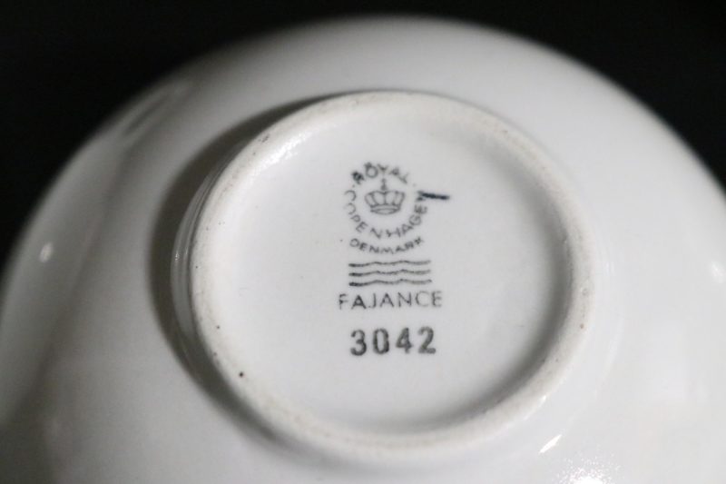 Klassiska kaffekoppar från Royal Copenhagen – Set om 5 st