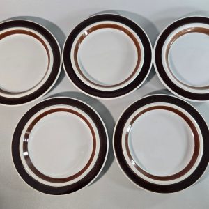 ASSIETTER, 5 delar, "Rosmarin", Ulla Procope, Arabia, Finland