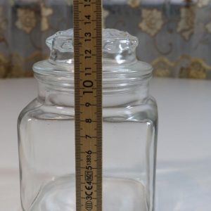 Förvaringsburk, glas. USA