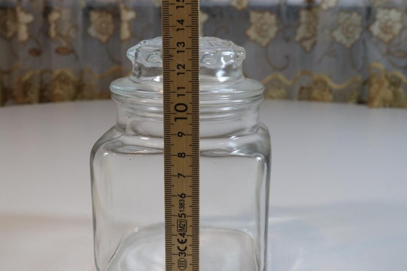 Förvaringsburk, glas. USA