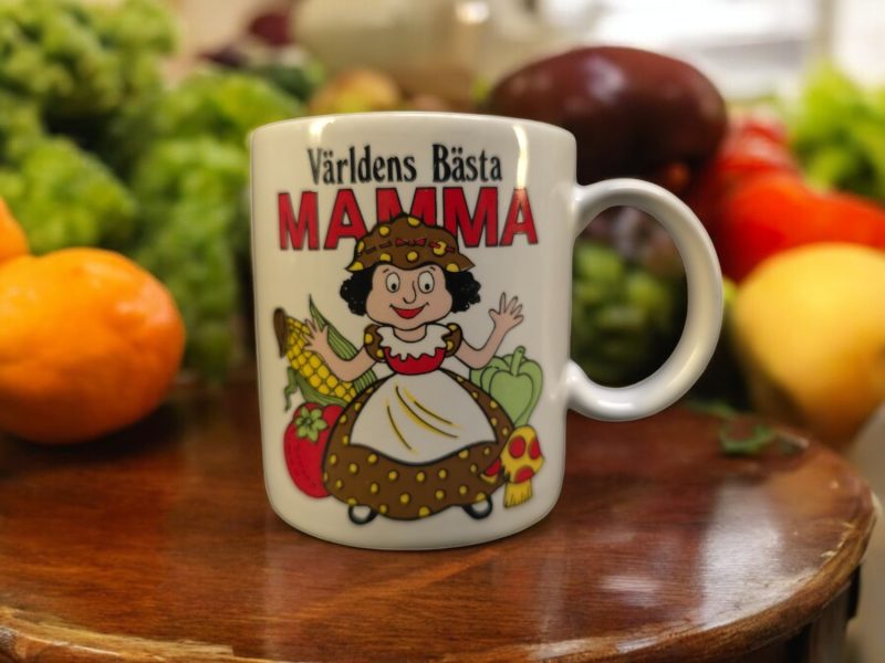 Världens Bästa Mamma Mugg – Retro Charm från Japan