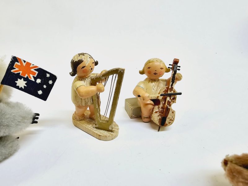 Vintage Australiensisk Souvenirset med Koalor och Syetui