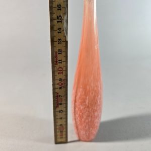 Elegant Orange glasvas till Salu