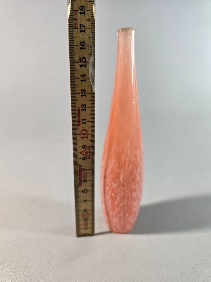 Elegant Orange glasvas till Salu