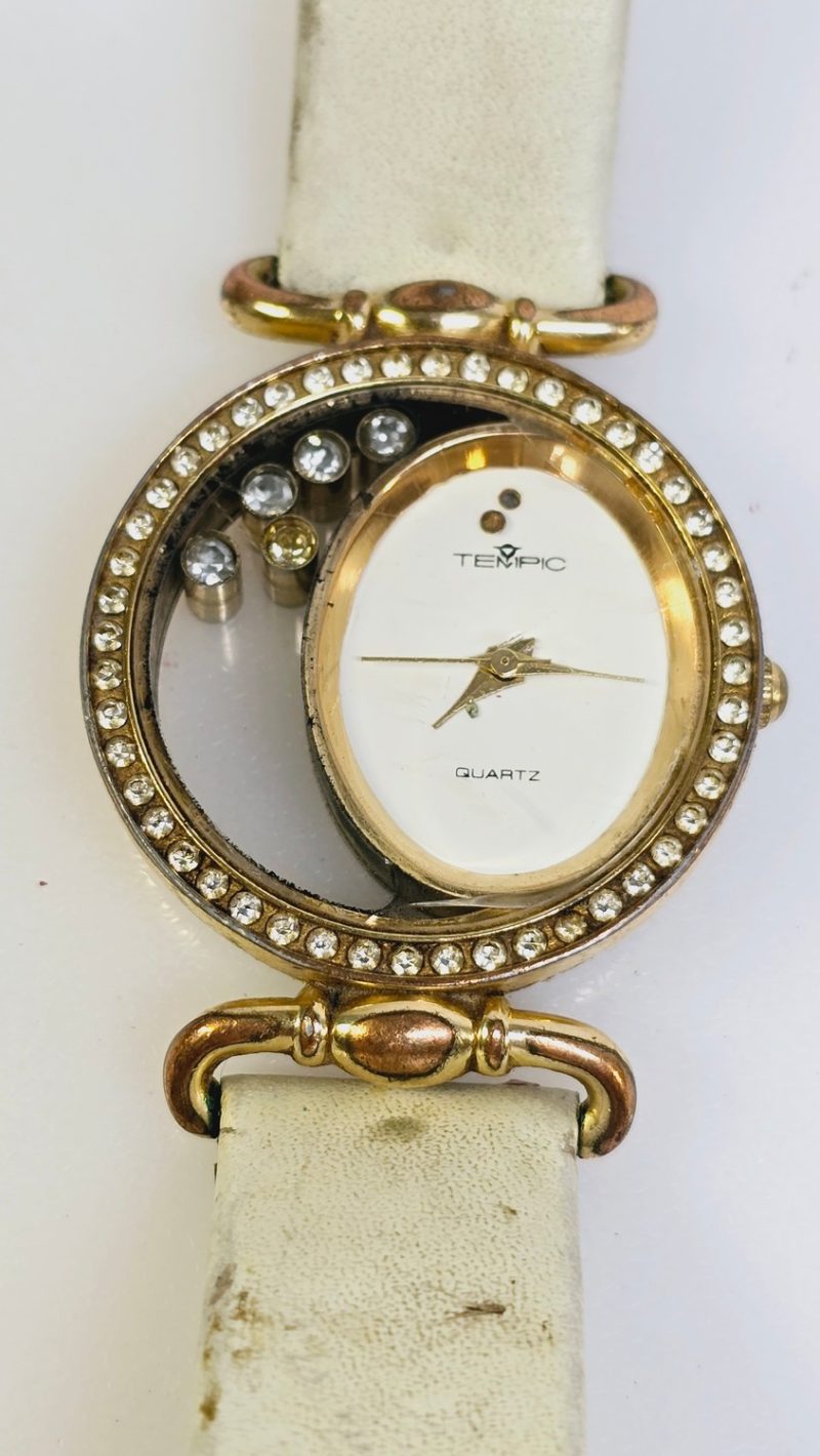 Elegant vintage Tempic armbandsur – en tidlös skönhet