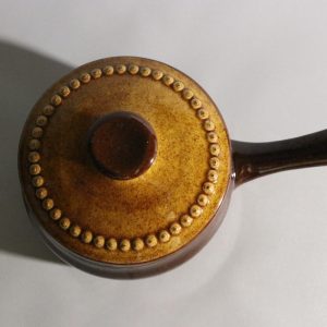Retro Karott med Lock från Gabriel Sweden – Brun/Gul Design