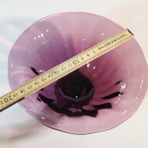 Skål, Konstglas av Jens Eltorp, Hetalåga glasstudio