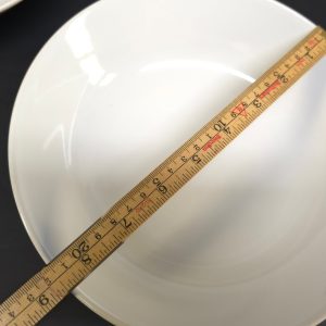 Djupa tallrikar från IKEA – 21,5 cm i diameter