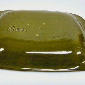 Elegant rektangulärt fat från Höganäs Keramik – Eldfast
