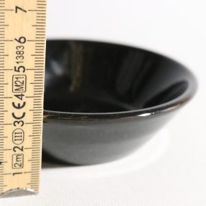 Elegant Rörstrand-skål i stilren svart design