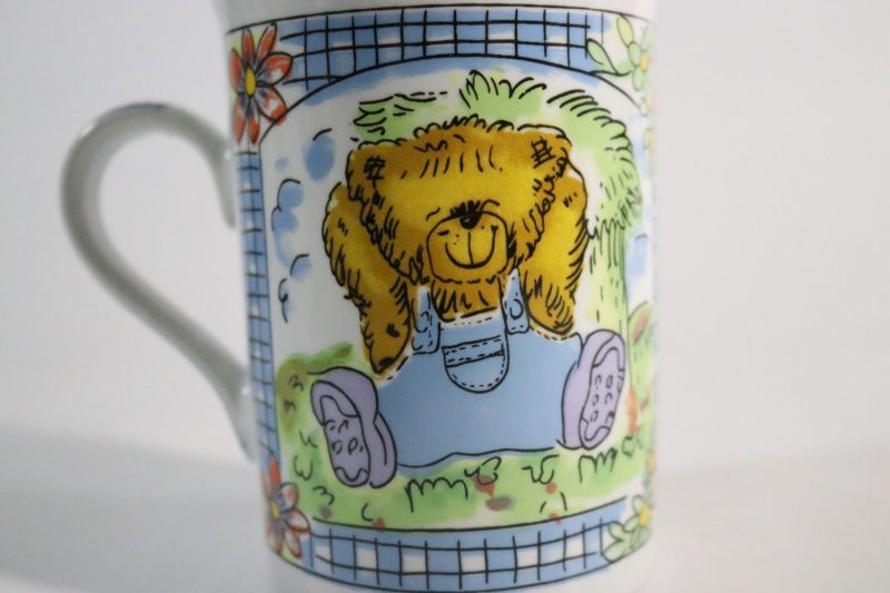 Charmig Mugg med Teddybjörnsmotiv – Perfekt för Barn eller Samlare