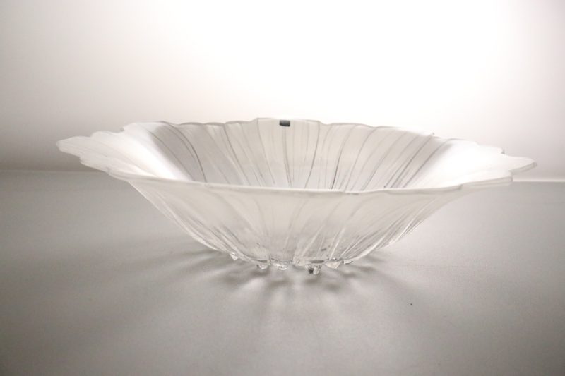 SKÅL, Målerås Mats Jonssson - Wind flower - kristall - 32cm