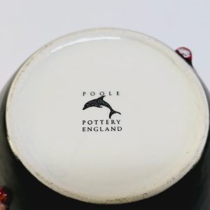 Elegant vas från Poole Pottery England – En skulptural konstskatt i keramik