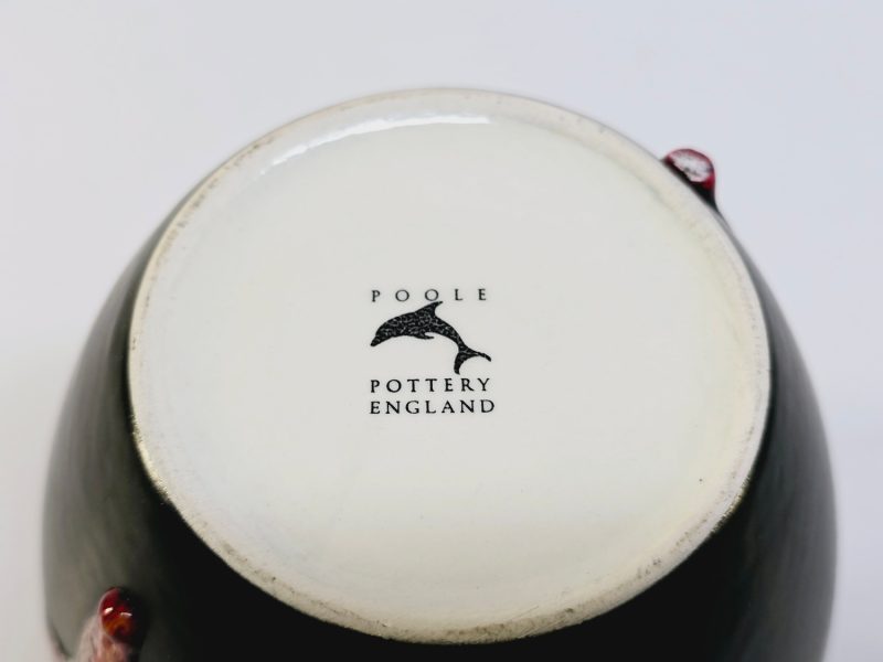 Elegant vas från Poole Pottery England – En skulptural konstskatt i keramik