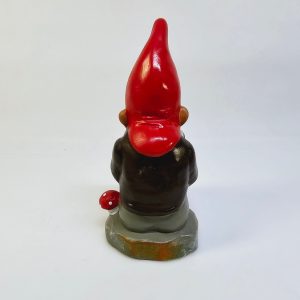 Klassisk Tomtefigur i Keramik – West Germany – 18 cm