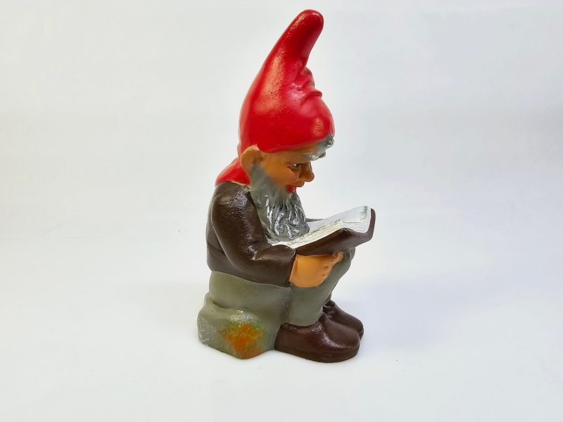 Klassisk Tomtefigur i Keramik – West Germany – 18 cm