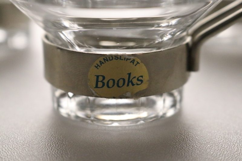 Kaffekoppar i glas, 5st - Handslipat Brooks