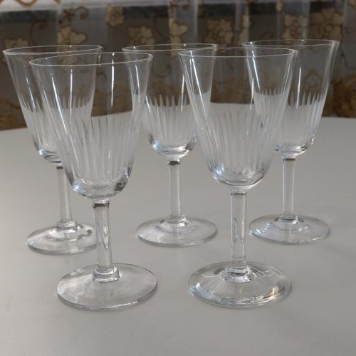Glasservis, 5 glas, F-& HL Kristall, Kosta