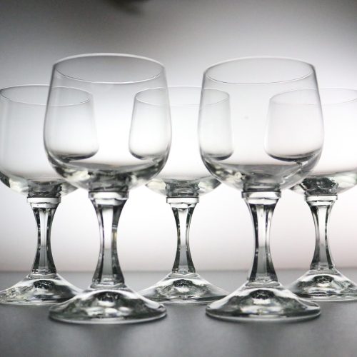 Exklusivt Set med Glas – 5st  på 13 cm Höjd