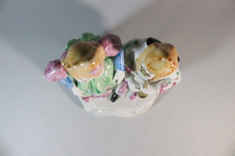 Figurin, Franskt par i barockstil - 27cm