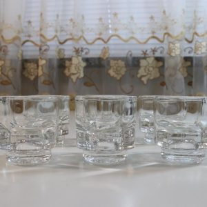 6st små ljusstakar
