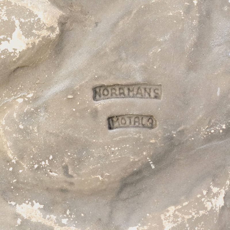 Charmigt väggkonstverk från Norrmans, Motala - Dekor med blå fåglar