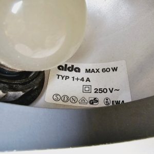 Unik dansk designlampa från Alda – retroklassiker!