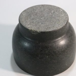 Mortel Svart Marmor Hushåll Köksredskap, Stöt saknas D14cm