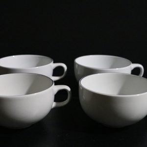Set med 4 kaffekoppar från Royal Copenhagen, Modell Alliance