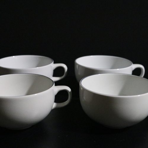 Set med 4 kaffekoppar från Royal Copenhagen, Modell Alliance