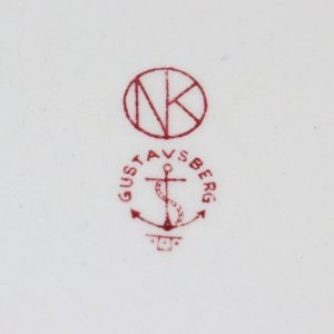Tallrik, Nordiska Kompaniet Gustavsberg -24cm