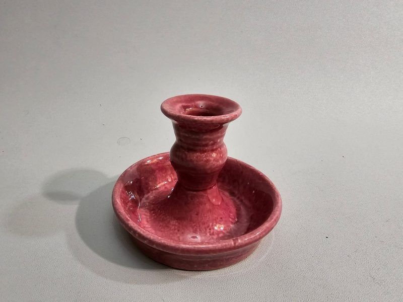 Ljushållare, keramik - rosa