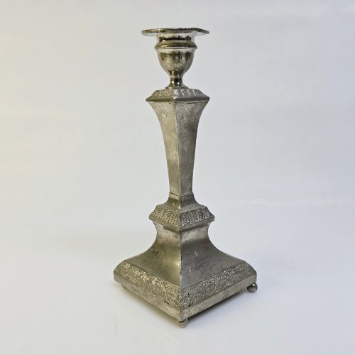 Klassisk ljusstake i tenn – Tidlös elegans, 20,5 cm