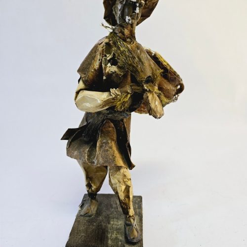 Handgjord Mexikansk Figur – Unikt Samlarobjekt, 30 cm