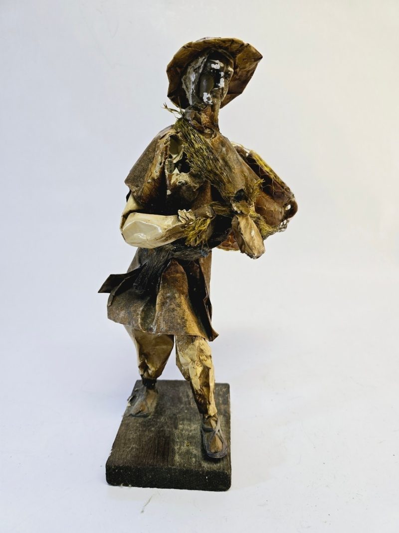 Handgjord Mexikansk Figur – Unikt Samlarobjekt, 30 cm