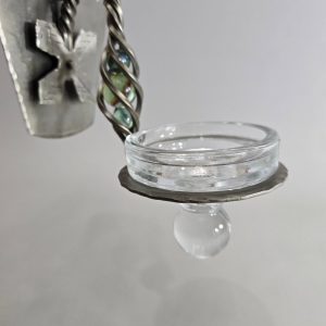 Lampett, Metall och glas