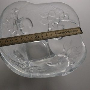 Glasskål, 18cm i diameter