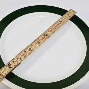 Klassisk Gustavsberg tallrik i benporslin – 23 cm