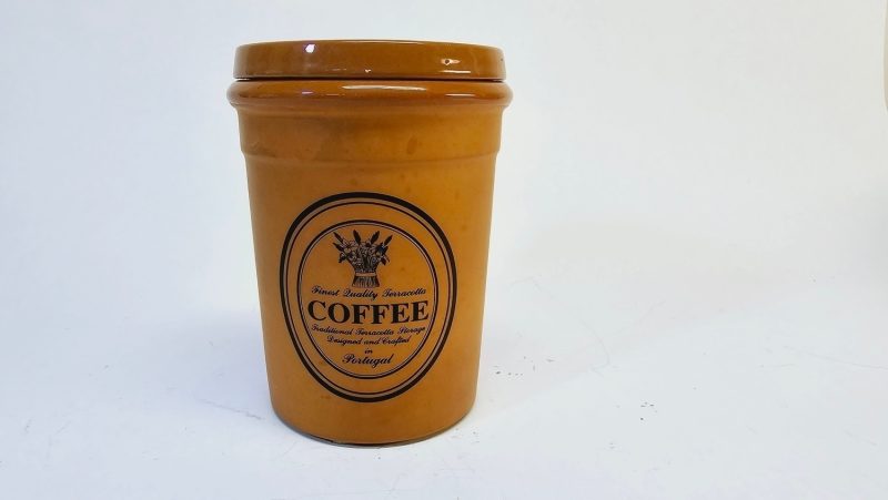 Terrakottaburk för Kaffe – Tillverkad i Portugal