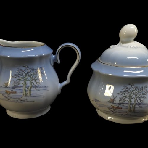 Christineholm "Exclusive Edition" Gräddkanna och Sockerskål – Svensk Design