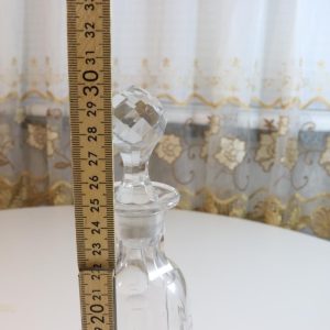 Karaff 30 cm hög med kork, snöflingor